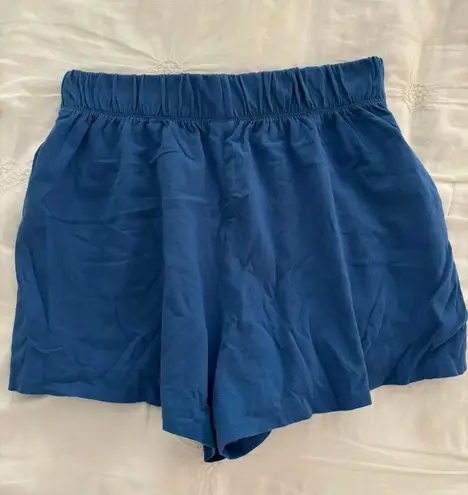 Blue Comfy Shorts Size M