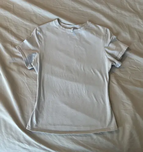 SKIMS COTTON JERSEY T-SHIRT | ZEN BLUE ZEN BLUE Sz M ($48)