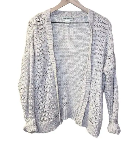 Cotton Emporium WOMEN’S Nordstrom cream open cardigan sweater