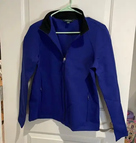 Ralph Lauren Lauren  blue zip up medium