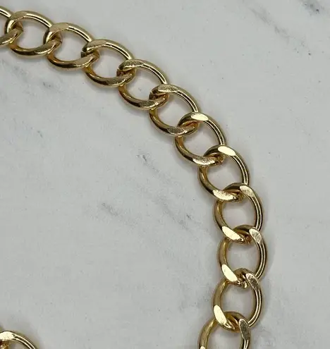 Chunky Gold Tone Multi Chain Link Belt Small/Medium (S/M) Y2K Festival ✨