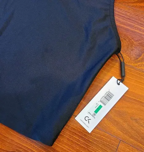 Calvin Klein  Black Crop Top Large