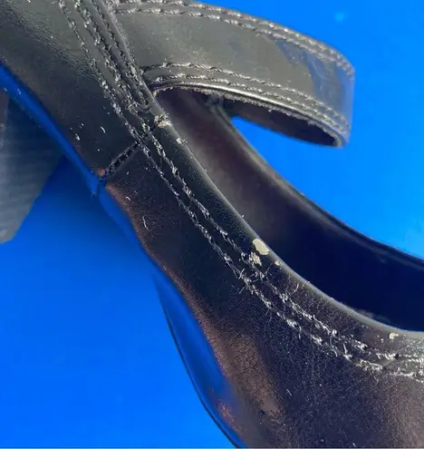 American Eagle  Black Heel Mary Jane Pumps with Buckle Size 10 Wide