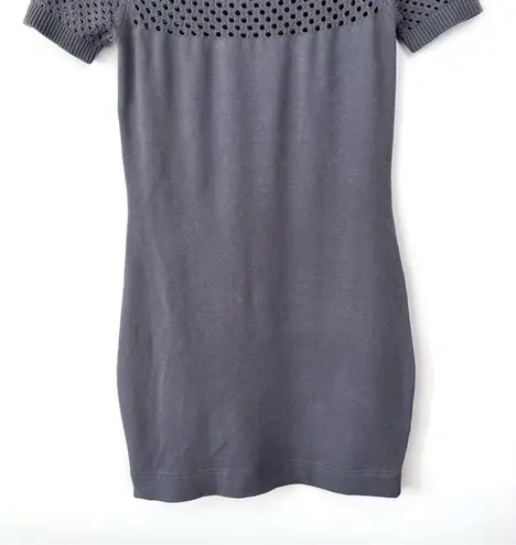 Milly  of New York Gray Knit Sweater Dress Size Small