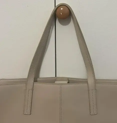 See By Chloe See by Chloé Tilda Leather Braided Tote In Cement Beige