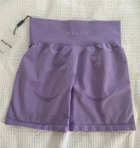 NVGTN Contour Seamless Shorts Purple