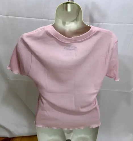 Clueless Bubble Gum Pink Tee NWOT Size L