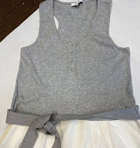 Reiss Dress Womens Size 12 Zeta Jersey Top Mini Belt Classicore Normcore (b19)