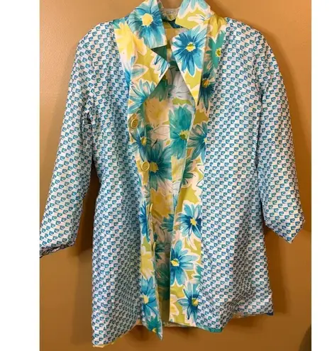 Pierre Cardin Women's Floral Spring Blazer Size 8