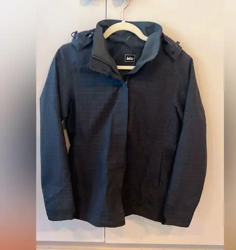 REI rain jacket Gray