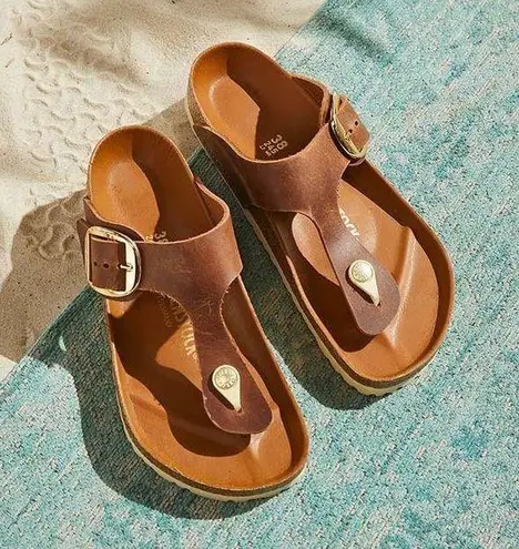 Birkenstock Brown Gizeh Sandals