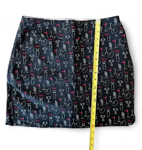 Swing Control Fore Black and Red Skort Size 6