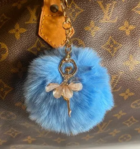 Bag / Purse Ballerina Pompom Charm #131 Blue