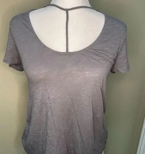 Nordstrom BP Strap Detail T Shirt Short Sleeved Top - small