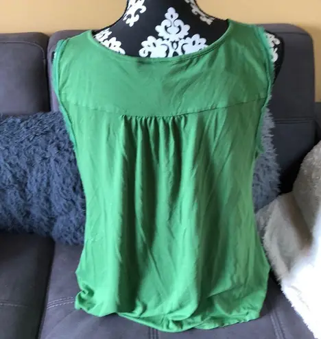 Alfani Green Tank Top Size Large