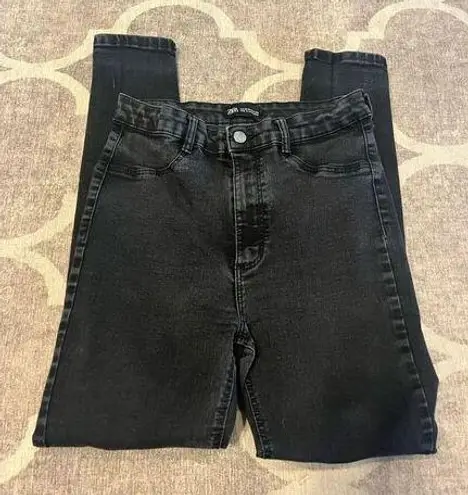 ZARA  black skinny jeans size 8