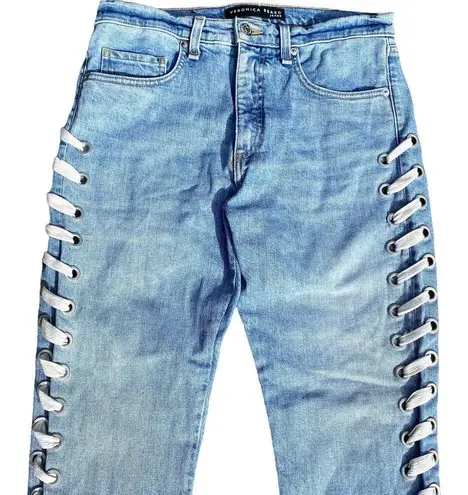 Veronica Beard Ines Jeans Demin 10.75” Girlfriend Surfside Women's Size 29