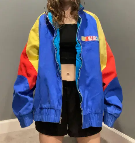 nascar bomber jacket Size L
