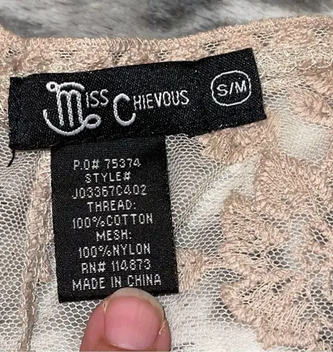 Miss Chievous Lace Kimono