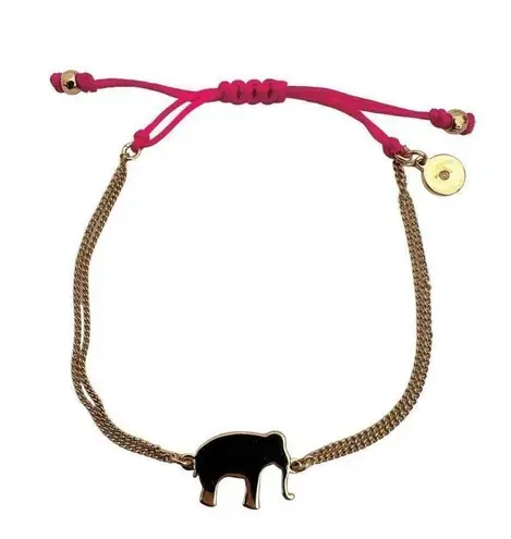 Stella & Dot elephant charm bracelet