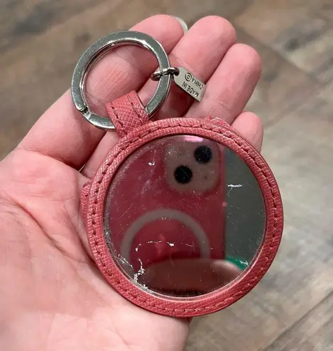 Coach  Bow Mirror Keychain