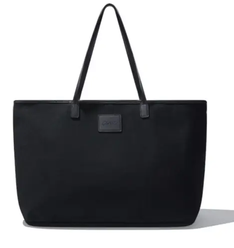 Cleobella Canvas Large Black Tote Bag