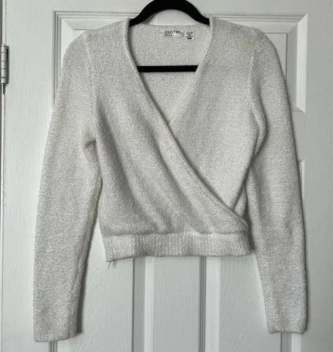 Cloth By Design Terry Knit Sweater