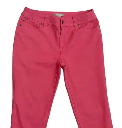 Chico's  Women's Barbie Pink Girlfriend Ankle Pants S 4X27