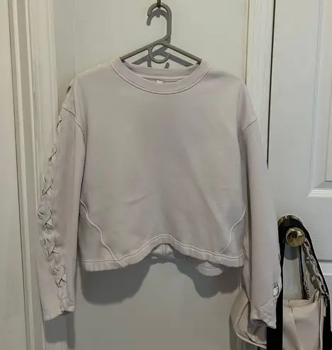 Lululemon crop crewneck