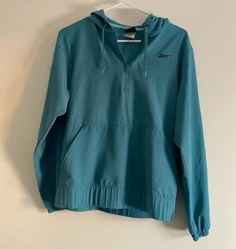 Reebok  windbreaker quarter zip small