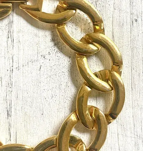 Monet  gold tone link bracelet