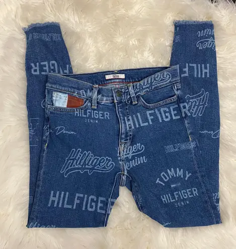 Tommy Hilfiger Bleach Logo Jeans