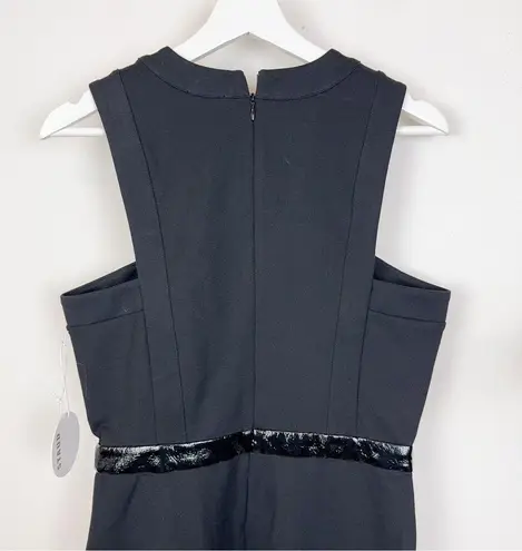 STAUD NWT  Sharmila Black Midi Dress Perfect for Work or Cocktail