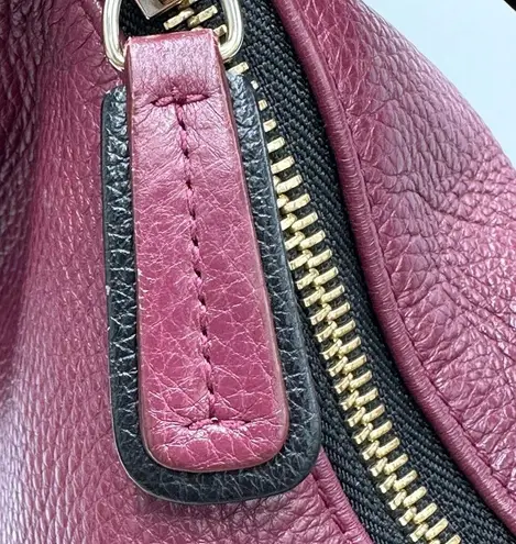 Furla Hobo Bicolor Leather Shoulder Bag