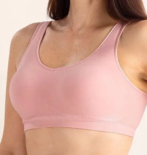 Truekind Daily Comfort Wirefree Shaper Bra 3XL Pink Seamless Everyday Support Size undefined