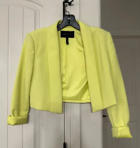 BCBGMAXAZRIA Yellow Blazer