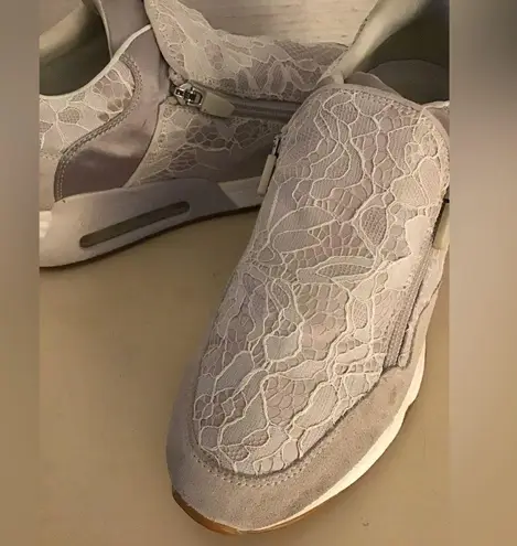 Ash limited women lace platform sneakers US 6.5