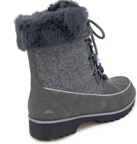 Jbu 🩶 NEW  Lace Up Mid-Calf Winter & Cold Weather Boots — Women’s Size 7 🩶