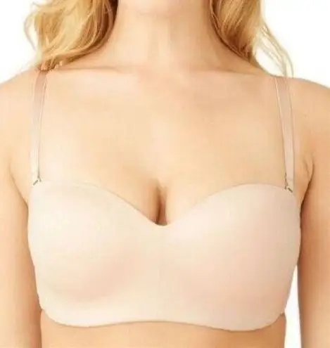 Wacoal Women’s Staying Power Wire Free Strapless Bra in Sand Size 36D