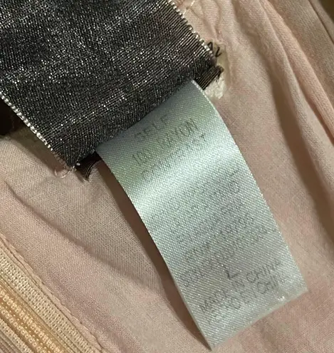 Moon Collection Pink Hi-Low Semi Formal Dress