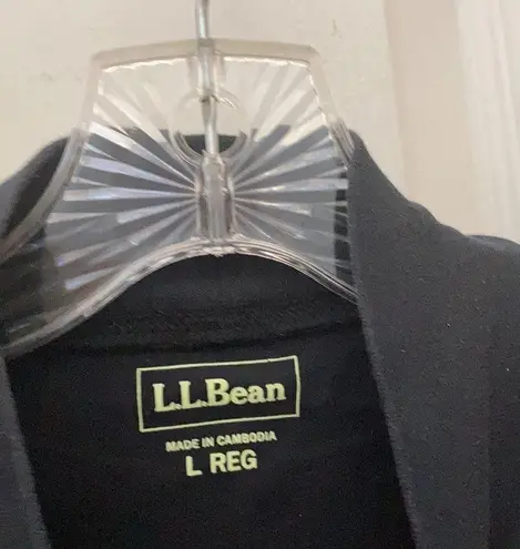 L.L.Bean Classic  mock neck top large