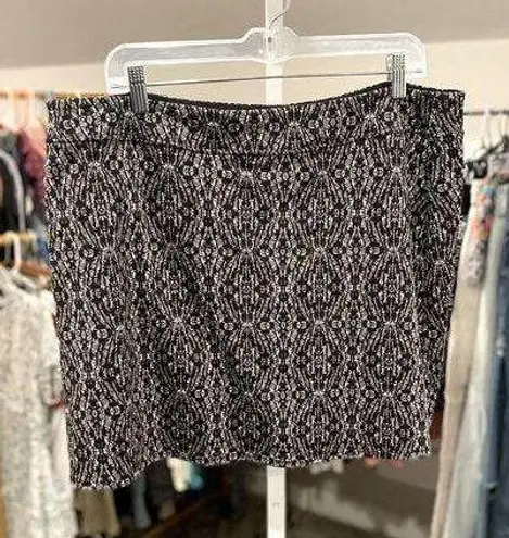 Tranquility Athletic Tennis or Golf Skort Skirt Black Size XXL