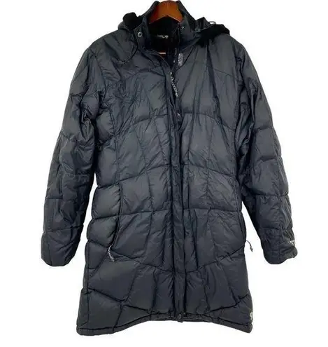 Mountain Hardwear Mountain Hardware black puffer front zip jacket w/ pockets warm women size small