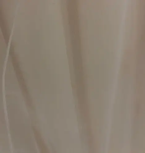 70’s Cream Beaded Sheer Layers Maxi Dress Wedding Gown Long Sleeve Pearls Sequin Size M