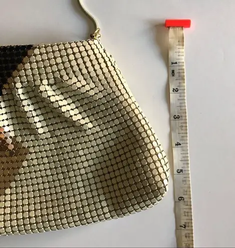 Vintage Black, Gold, and Cream Purse