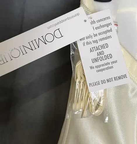 Dominique 8950 Corset Longline Bridal Bra Juliette 42B Ivory Strapless Garters Size undefined