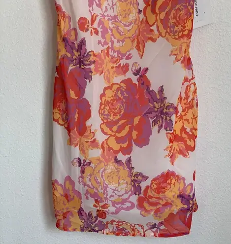 RUNAWAY THE LABEL NWT Revolve Sienna Floral Mini Dress in Acadia White