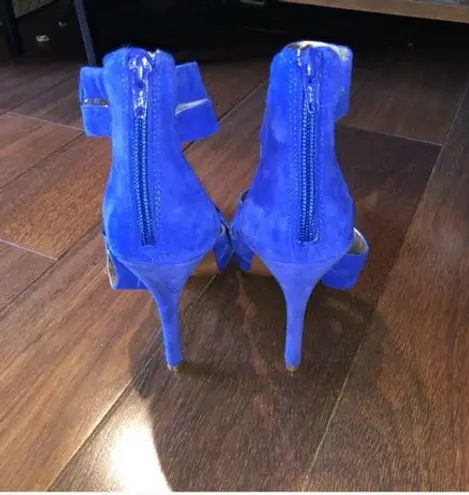 BCBGMAXAZRIA Cobalt Blue Strappy Heels