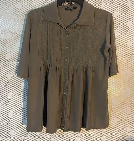 Weekend MaxMara Shirt SZ XL Green