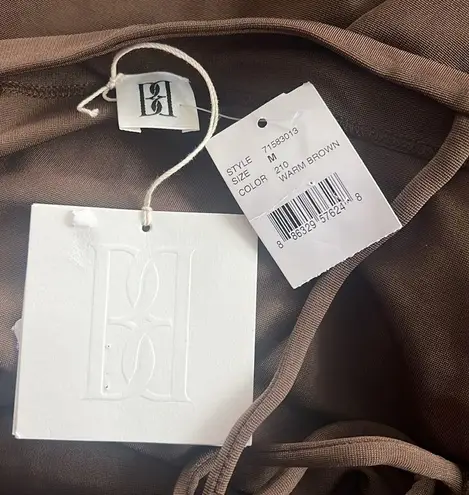 By Malene Birger Catania Tie Strap Midi Dress in Brown, Size M New w/Tag Brown Size M